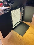 Cool Lights CL-LED600 Video Panel W/ Case, Barndoors, FILTERS-650W. Fixed Price $175.00.