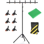 Forlogic Backdrop Kit With Stand, 8X5.3FT Portable B.... Fixed Price $61.60.