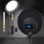 Mactrem 14 Large Ring Light With 71" Tripod Stand/phone Clip,lcd .. Fixed Price $52.99.