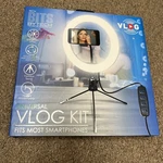 Bytech Selfie Ring Light With Tripod 10 Inches. Fixed Price $11.19.