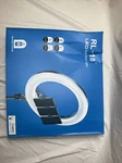 Aro De Luz 60 Dimmable Led 18 Ring Light Kit With Stand Carrying Case. Fixed Price $74.99.