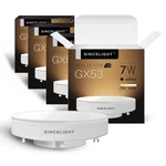 Sincelight GX53 Led Bulbs, 7W, Reflector, 60W 2700K ( Warm White ). Fixed Price $28.99.