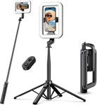 Mybat Pro Selfie Ring Light With 72" Tripod Stand - Extendable Black. Fixed Price $49.49.