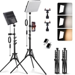Velvora Led Video Kit, 2-PACK Studio Lights For Recording With 60.... Fixed Price $70.10.