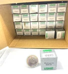 Ushio Lot Of 51 Bulb 1000455, Eyj/ezz/fg, 12V, 75W, NFL24 MR16 New. Fixed Price $215.00.