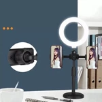 Ring Light With Tripod Stand 2 Phone Holder. Fixed Price $45.00.