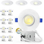 3 Inch Gimbal Led Recessed Lights, Waterproof For Shower With.... Fixed Price $148.45.
