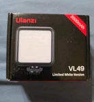 Ulanzi VL49 Led Light For Photography Limited White Version 2000 Mah Tested Work. Fixed Price $8.00.