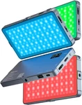 Photoolex RL135 10W Rgb Video Light, Built-in 4000MAH Rechargeable. Fixed Price $35.93.