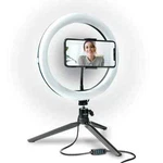 Bower 10" Tabletop Led Ring Light & Adjustable Ball-head Tripod Stand. Fixed Price $19.99.