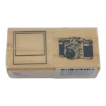 New Studio G 35MM Film Camera And Photo Picture Wood Mounted Rubber Stamps 2PC. Fixed Price $5.99.