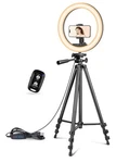 Ubeesize Selfie Ring Light With Tripod Stand - Black. Fixed Price $49.72.