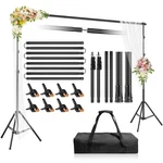 Backdrop Stand 10X7FT(WXH), Photo Studio Adjustable Background Support .... Fixed Price $52.39.