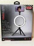 Tzumi On Air Halolight 8 Led Ring & Tripod Stand Usb Powered (new). Fixed Price $14.99.