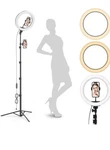 Gearlight 10 Led Ring Stand Phone Holder - Selfie Tripod. Fixed Price $35.00.