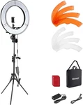 Neewer 18IN Ring Light Kit 55W Led Stand Phone Holder Bag Photography New. Fixed Price $69.22.
