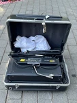 Kino Flo Diva-lite 401 Two Light Kit With Road Case W/ Bulbs, Grids, & Diffusion. Fixed Price $450.00.