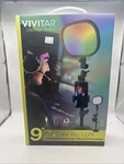 Vivitar Creator Series 9INCH Full Color Key Light With Adjustable Stand Etc.. Fixed Price $19.99.