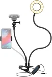 Knox Gear Clip On Selfie Ring Light Stand With Flexible Arm And.... Fixed Price $23.36.
