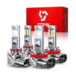Topik 9005 H11 Led Bulbs Combo, 76,000LM 900% Brighter, H9 H8 HB3 Light.... Fixed Price $70.49.