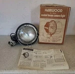 Vintage Harwood No. XR250 Sealed Beam Camera Light For Use With Asa 40&160 Works. Fixed Price $13.00.