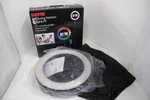Sunpak VGC-LEDRGB-11RL Self-storing Compact Foldable Rainbow Vlogging Kit. Fixed Price $35.00.