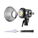 Gvm 80W CRI97+ 5600K Dimmable Led Video Lights With Bowens Mount Kit Continuo.... Fixed Price $158.57.