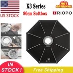 Us Triopo K3-90 90CM Quick-setup Octagon Umbrella Softbox For Studio Led Light. Fixed Price $62.99.