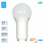 9.8W =60W Dimmable A19 Led 40K Cool White Frosted Twist And Lock GU24 Base Bulb. Fixed Price $8.15.