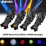 4PCS 250W Led Profile Light 4IN1 Rgbw/warm+cool White Beam Spot Party Show. Fixed Price $1120.00.