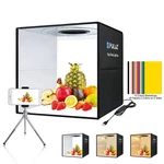 Photo Box 16" Quick Install Foldable Portable Studio Kit With Soft Ligh.... Fixed Price $109.69.
