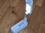 Supedesk Phone Stand Overhead Mount Light Selfie Remote Rechargeable White. Fixed Price $19.99.