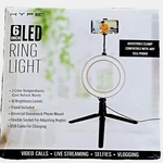 Hype (HY-SRL6) Led Ring Light 3 Color Temp Tri-pod Gooseneck New Box. Fixed Price $11.32.