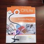 Ottlite Dimmable Ring Light With Clip Factory Sealed CSJ36G5C New Free Shipping. Fixed Price $25.98.