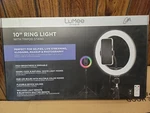 Lumee Studio - Rgb Ring Light With Tripod Stand 10 Inch Black. Fixed Price $24.95.