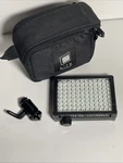 Litepanels Micropro Led Light With Mount And Carrying Case. Fixed Price $85.00.
