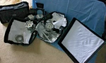 Jtl Usa Everlight 3-LIGHT Kit -lamps- Cables-soft BOXES-4 Bulbs Ehd 120V 500WBH. Fixed Price $227.87.