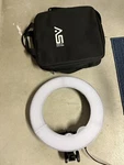 Smith Victor Ring Light White Orange W/ A/c Adapter 42 12" Diameter. Fixed Price $45.00.