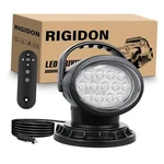 50W Remote Control Led Search Light, 360 Rotating Work 5D Spotlight. Fixed Price $148.24.