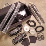 Calumet CE1552 Travelite 750WS Head Studio Strobe Kit Bowens Mount Case. Fixed Price $249.99.