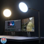 Weilisi 10.2" Desk Ring Light With Stand For Video Call,. Fixed Price $74.99.