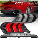 Set Vland Led Smoked Tail Lights Ford Mustang 2023-2026 Red Turn W/animation. Fixed Price $439.99.