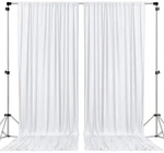 Ak Trading Co. 10 Feet X Polyester Backdrop Drapes Curtains Panels Wi.... Fixed Price $52.64.