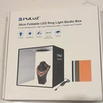 Puluz 30CM Foldable Dimmable High Brightness Strobe Light Box Studio. Fixed Price $39.90.