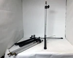Manfrotto 012 Chrome Backlite With Pole Light Stand Used. Fixed Price $18.95.