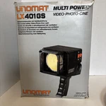Unomat International LX401GS Zoom Multi Power Video-photo-cine Projector Germany. Fixed Price $39.00.