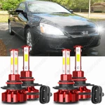 For Honda Accord 2003-2007 Led Headlight Bulbs White High/low Beam 9005 9006 Kit. Fixed Price $21.99.