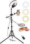 10'' Ring Light Tripod For Iphone, Selfie With Stand O.... Fixed Price $82.99.