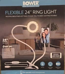 New Bower Flexible 24" Led Ring Light Vlogging/live Videos/social Media/posts. Fixed Price $12.75.