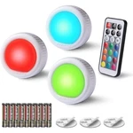 Everbrite Tap Light Push Led Puck Wireless Touch Under Cabinet. Fixed Price $16.99.